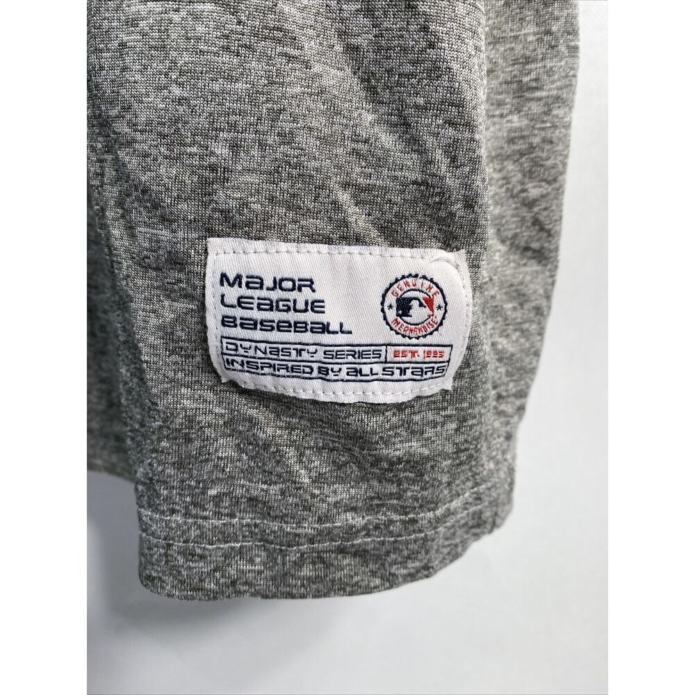 Texas Rangers Dynasty Series Shirt Men's Large 44 Chest Gray Jersey Graphic Tee - Picture 4 of 7